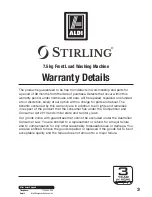 Предварительный просмотр 3 страницы Stirling XQG75-F1128BW Instruction Manual