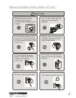 Предварительный просмотр 7 страницы Stirling XQG75-F1128BW Instruction Manual