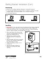 Предварительный просмотр 11 страницы Stirling XQG75-F1128BW Instruction Manual