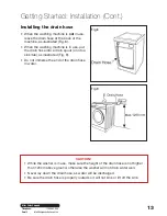 Предварительный просмотр 13 страницы Stirling XQG75-F1128BW Instruction Manual