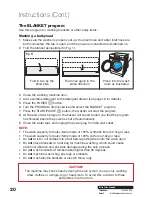 Предварительный просмотр 20 страницы Stirling XQG75-F1128BW Instruction Manual