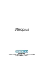 Preview for 22 page of Stiroplus SP2020 Manual