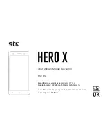 STK Professional Audio Hero X User Manual предпросмотр