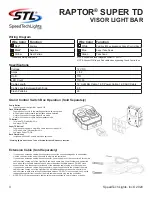 Preview for 4 page of STL B-RTSTD10 Instruction Manual