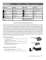 Preview for 3 page of STL Striker Series Operation Manual And Instructions