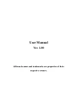 STL U-1410 User Manual preview