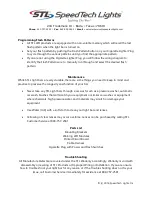 Preview for 8 page of STL Virtue-1 Operation Manual And Instructions