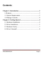 Предварительный просмотр 2 страницы STLab IE-A43-1420-00-00012 User Manual