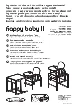 Предварительный просмотр 15 страницы STM Storchenmuehle Happy Baby II Instructions For Assembly And Use