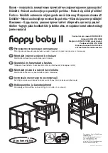 Предварительный просмотр 22 страницы STM Storchenmuehle Happy Baby II Instructions For Assembly And Use