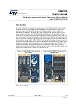 Предварительный просмотр 1 страницы STMicroelectronics B-G431B-ESC1 User Manual