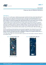 Предварительный просмотр 1 страницы STMicroelectronics B-G474E-DPOW1 Manual