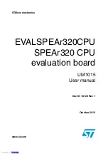 Preview for 1 page of STMicroelectronics EVALSPEAr320CPU User Manual