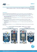 STMicroelectronics P-NUCLEO-LRWAN2 User Manual предпросмотр