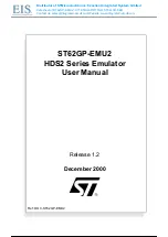 Preview for 2 page of STMicroelectronics ST62GP-EMU2 HDS2 Series User Manual