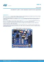 STMicroelectronics STEVAL-GLA001V1 User Manual предпросмотр