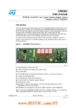 Preview for 1 page of STMicroelectronics STEVAL-ILL029V1 User Manual