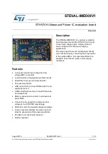 Preview for 1 page of STMicroelectronics STEVAL-IME008V1 Wiring Manual And Hardware Reference