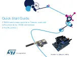 STMicroelectronics STM32Cube Quick Start Manual предпросмотр