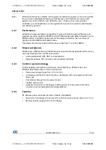 Preview for 11 page of STMicroelectronics STM32L100RC Manual