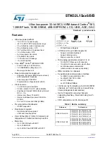 STMicroelectronics STM32L151C6 Manual preview