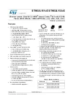 STMicroelectronics STM32L151QE Manual preview