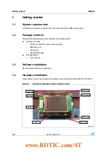 Предварительный просмотр 4 страницы STMicroelectronics UM0622 User Manual