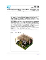 STMicroelectronics UM1036 User Manual предпросмотр