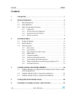 Preview for 2 page of STMicroelectronics UM1036 User Manual