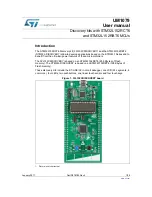 Preview for 1 page of STMicroelectronics UM1079 User Manual