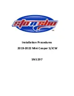 STO N SHO SNS 297 Installation Procedures Manual preview