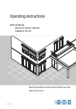 Stobag Universal US3910 Operating Instructions Manual preview