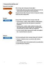 Preview for 40 page of Stobag Universal US3910 Operating Instructions Manual