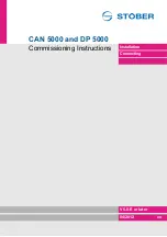 Предварительный просмотр 1 страницы Stober CAN 5000 Commissioning Instructions