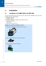 Предварительный просмотр 8 страницы Stober CAN 5000 Commissioning Instructions