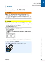 Предварительный просмотр 13 страницы Stober FDS 5000 Operation Manual