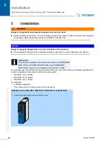 Preview for 10 page of Stober MDS 5000 Commissioning Instructions