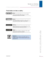 Preview for 8 page of Stober POSIDRIVE MDS 5000 Manual