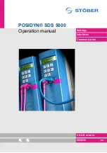 Stober POSIDYN SDS 5000 Operation Manual preview