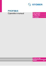 Предварительный просмотр 1 страницы Stober PROFIBUS Operation Manual