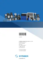 Предварительный просмотр 63 страницы Stober PROFINET SD6 Operating Manual