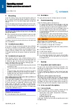 Preview for 2 page of Stober R Operating Manual