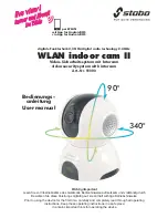 Stobo WLAN indoor cam II User Manual предпросмотр