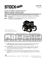 STOCK-ade C10066 Parts Manual preview