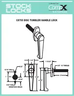 Stock Loks C8755 Instruction Sheet предпросмотр