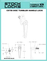 Stock Loks C8758 Instruction Sheet preview