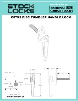 Stock Loks C8759 Instruction Sheet preview
