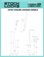 Предварительный просмотр 1 страницы Stock Loks C8765 Instruction Sheet