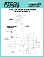 Stock Loks C8797 Instruction Sheet preview