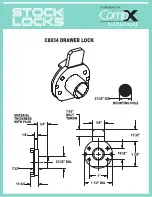 Stock Loks C8834 Instruction Sheet preview